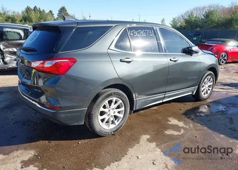 2018 Chevrolet Equinox Lt из США, поврежденный, VIN 3GNAXSEV9JS548645